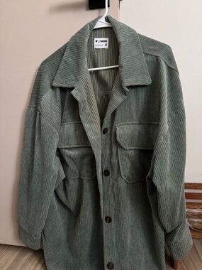 Sage Green Corduroy Jacket
